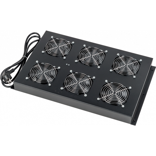 Блок 6-ти вентиляторов в крышу шкафа LANMASTER DC глубиной 1070/1200 мм